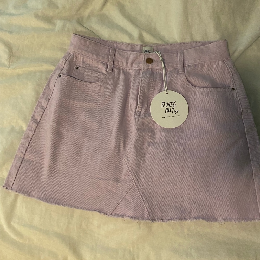 Purple princess polly skirt
